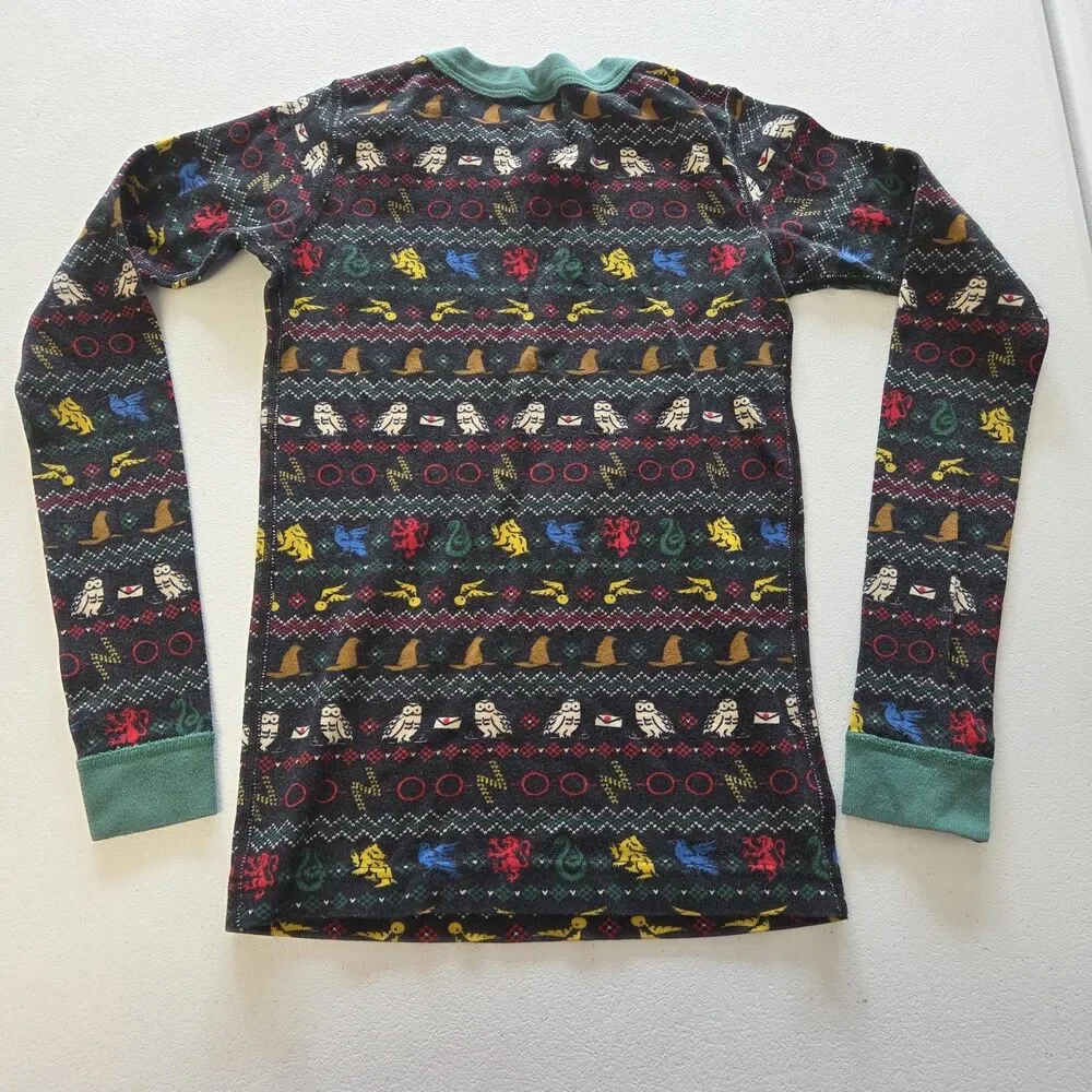Hanna Andersson Harry Potter Organic Cotton PJ Set Pajamas Pants Top Kids 10